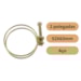 Abraçadeira Arame Aço C/Parafuso (F) 2 pol 52x63mm Abracafix