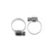 Abracadeira inox (F) 1.1/2 pol para mangueira c/2 Bemfixa