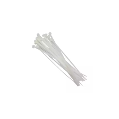 Abracadeira nylon branco 150x3,6mm com 100 unidade Starfer