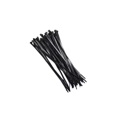 Abracadeira nylon preto 250 x 3,6mm 100 peças Starfer