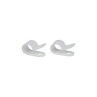 Abraçadeira P - Clip 11 Pvc D14,00mm 50pc Branco Hellerman