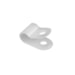 Abraçadeira P - Clip 11 Pvc D19,0mm 50pc branco Hellerman