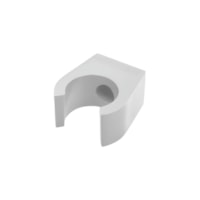 Abraçadeira para Eletroduto em PVC Branca C 1 Hidrossol