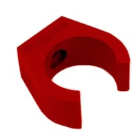 Abraçadeira Pvc P/Eletroduto 3/4Pol Vermelho A5002 Hidrossol