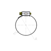Abracadeira RSF (H) 1.1/2x2 pol 14mm 38 x 51mm c/2pc Inca
