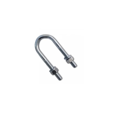 Abraçadeira Tipo U P/Vergalhão 3/4x5/16 pol Completo Aiedem