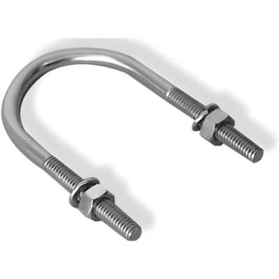 Abraçadeira Tipo U P/Vergalhão Completo 1/2X5/16" Pol Aiedem