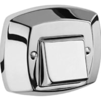 Acabamento Em Abs Cromado Para Válvula Docol 180 Mix Plastic