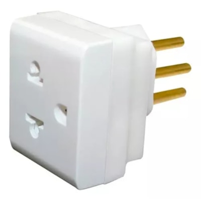 Adaptador 2P+TU Para 2P+T PB 10A Pial Legrand 690660