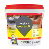 Aditivo para Argamassas Tecplus 1 Quatzolit Gl 3,6L