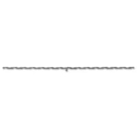 Alça Pref Contra Poste Reta 1/4 Pol 6.4mm Amarelo 70202 Onix