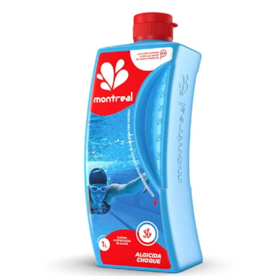 Algicida Choque Anti Algas para Piscinas Montreal 1L 003