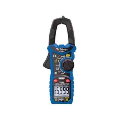 Alicate Amperímetro Digital Cat III 600V ET3166b Minipa