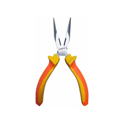 Alicate meia-cana isolado emborr. 6" SATA.