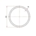 Anel de Borracha para Coletor 100mm – Tigre