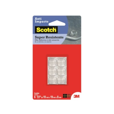 Anti-Impacto Piramidal HB004263065 com 6 peças - 3M