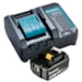 Aparador Grama Azul Bateria C/Carregador 3.0Ah 18v - Makita