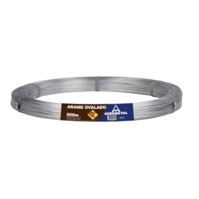 Arame ovalado 2,7 X 2,2MM  500 Metros Agrometal