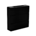 Arandela Led  6W 6500K Preto Pilar - Taschibra