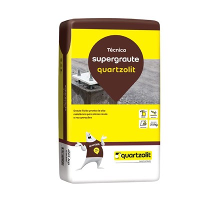 Argamassa Supergraute Grout Quartzolit 25Kg
