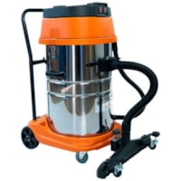 Aspirador de pó e liquido 220V 80 litros inox - Jacto