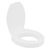 Assento Branco polietileno Elevado 7,5cm Com Tampa - Mebuki