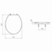 Assento Orig PP Universal Zip Plus BR - Roca