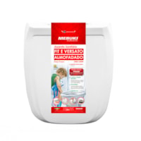 Assento Quadrado  Almof. Fit / Versato Branco - Mebuki