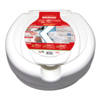 Assento Sanitário Oval Elevado Soft 7,5CM - Mebuki