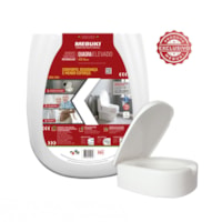 Assento Sanitário Retangular Elevado 13,5 cm – Mebuki