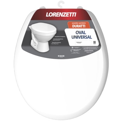 Assento Sanitario Universal Pp Branco Lorenzetti 7153011