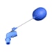 Balão Plastico Para Torneira Boia Vazão Total 3/4" E 1" Polegada Metrox