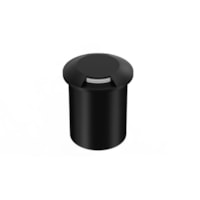 Balizador Led Solo 2W 3000K Preto 2 Fachos Balise- Taschibra