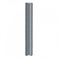 Barra Roscada Zincada branca aço Nc - 1/4" X 1000 mm - Ciser