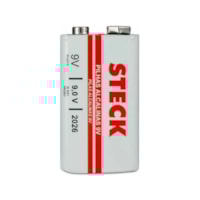 Bateria Alcalina 9V PA09V Steck