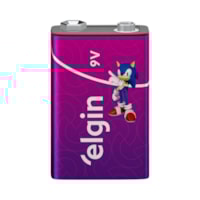 Bateria Recarregável 9V ELE000000082215 Elgin