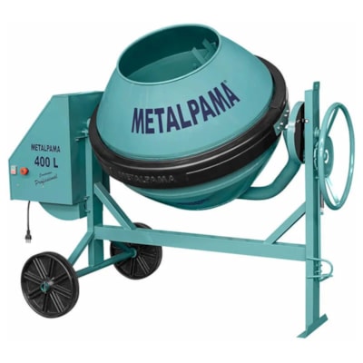 Betoneira BM400L Construtor Mono. 2Cv 110/220v- Metalpama