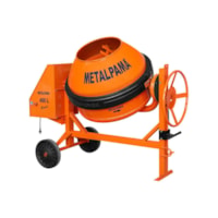 BETONEIRA COMPLETA 400L RENTAL MONO 2CV 110/220V METALPAMA