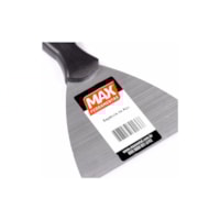 Betumadeira espatula aço cabo plastico 12cm Max metalurgica