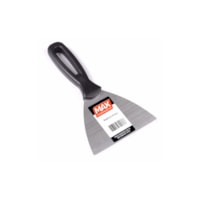 Betumadeira espatula aço cabo plastico 12cm Max metalurgica