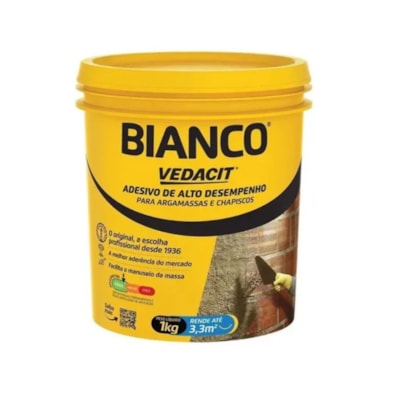 Bianco Adesivo para Argamassa e Chapisco 1 Litro Otto