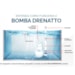 Bomba de água Submersivel Drenatto 750 1CV 220V - Komeco