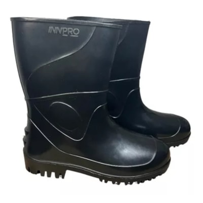 Bota PVC Cano Médio N36/37 Com Forro CA36.025 Innpro