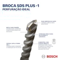 Broca Sds Plus Para Concreto 18X460mm 2608680289-000 Bosch