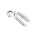 Bucha com gancho 06mm 4 peças Bemfixa