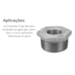 Bucha de Redução Galvanizada NPT 1.1/2 x 1 polegadas – Tupy