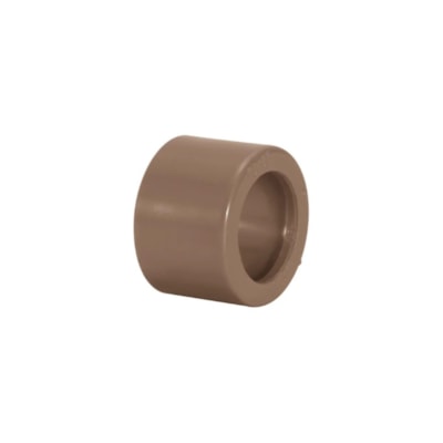 Bucha De Redução Soldável Curta Marrom 60X50MM Plastubos