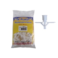 Bucha Drywall/Gesso PEAD 15mm a 23mm –  C/50 unid - IV Plast