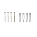 Bucha Oco C/Parafuso Chato Philips 06mm C/4 unidades Bemfixa