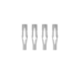 Bucha Oco C/Parafuso Chato Philips 06mm C/4 unidades Bemfixa